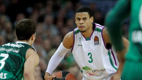 Ray McCallum, en acción ante el Zalgiris Ray McCallum, en acción ante el Zalgiris