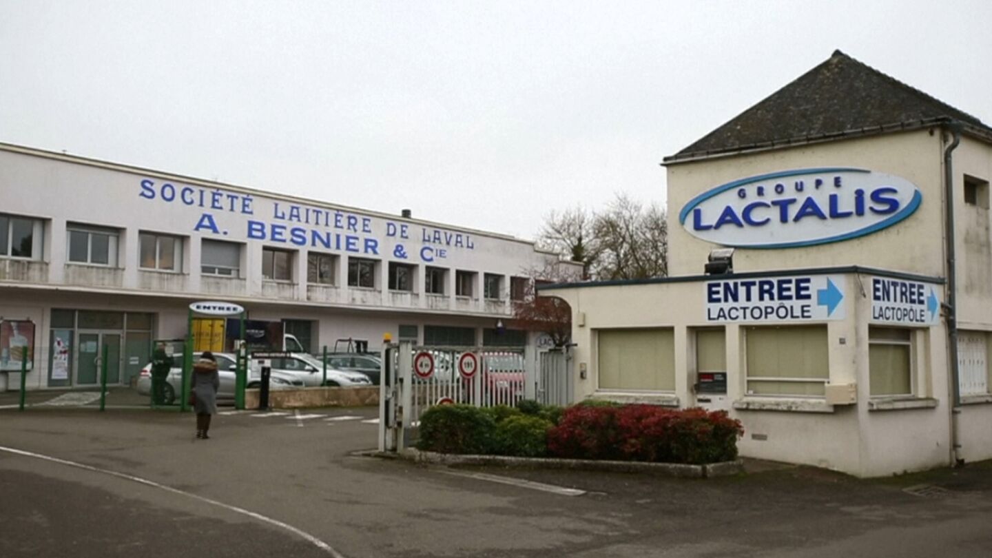 La f&aacute;brica de Lactalis en Francia