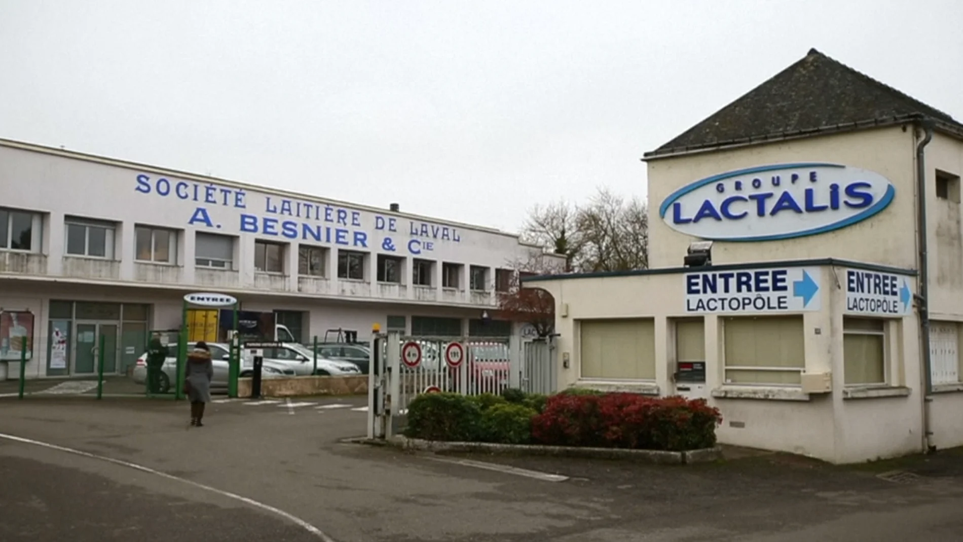 La fábrica de Lactalis en Francia
