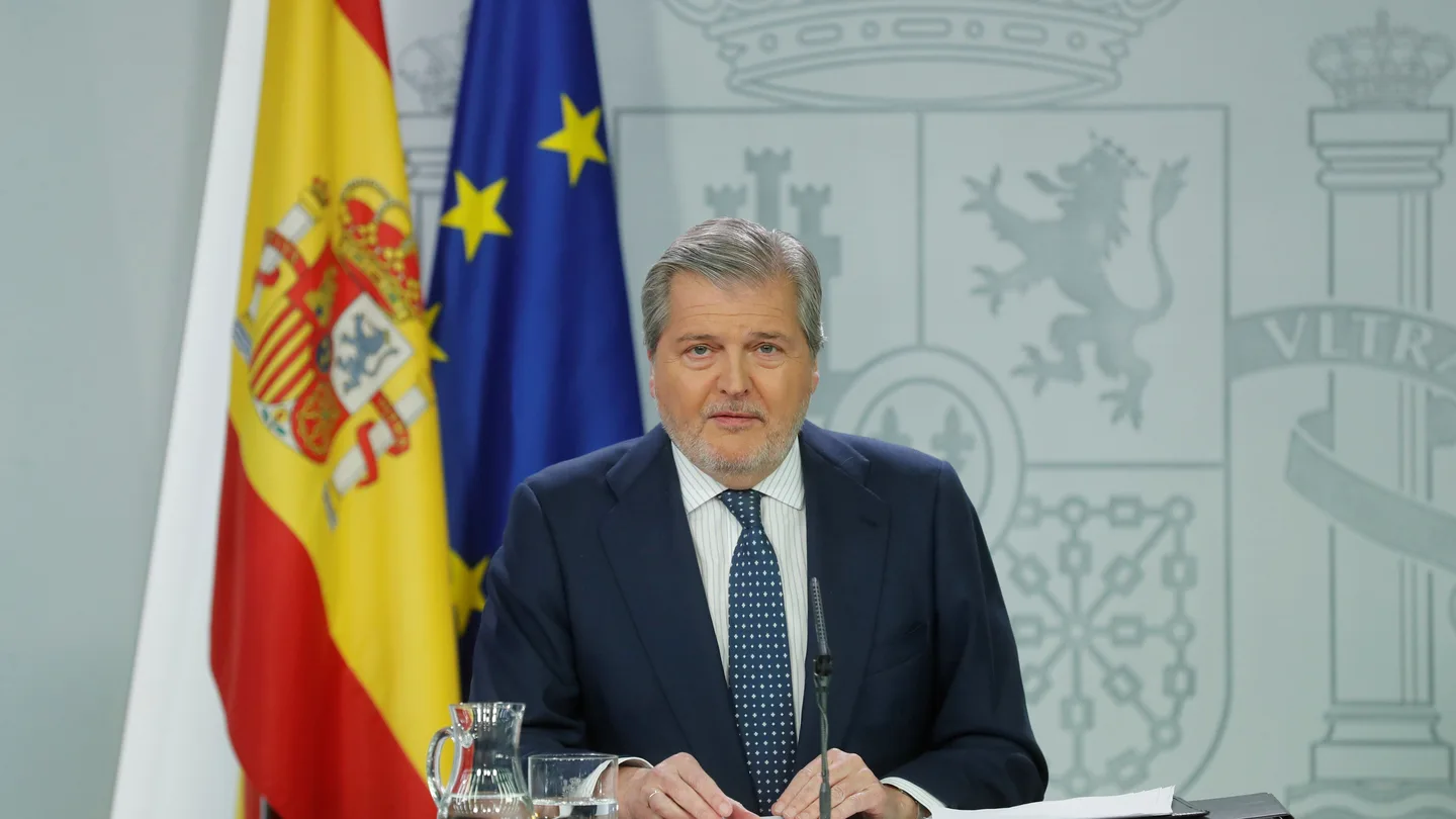 El portavoz del Gobierno, Íñigo Méndez de Vigo El portavoz del Gobierno, Íñigo Méndez de Vigo