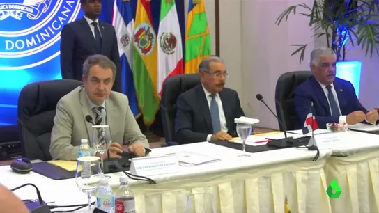 Reunión entre el Gobierno y la oposición venezolanos en Santo Domingo.  Reunión entre el Gobierno y la oposición venezolanos en Santo Domingo.