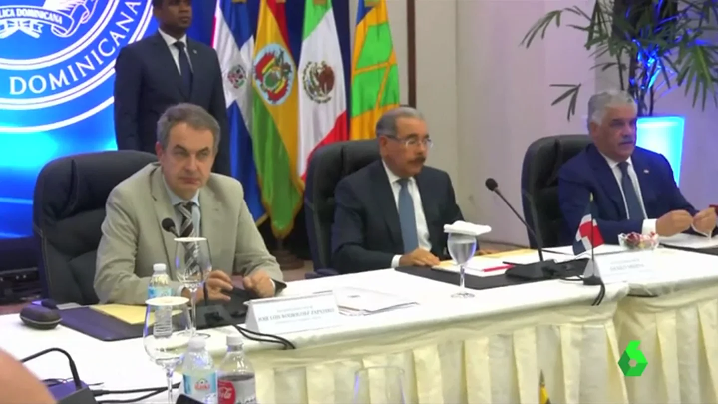 Reunión entre el Gobierno y la oposición venezolanos en Santo Domingo. Reunión entre el Gobierno y la oposición venezolanos en Santo Domingo.