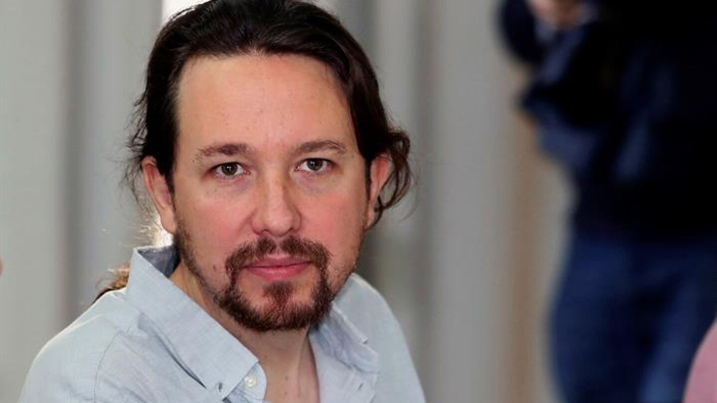El l&iacute;der de Podemos, Pablo Iglesias