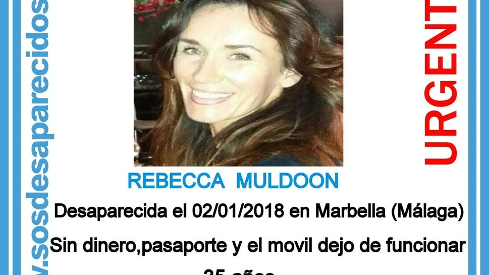 Rebecca Muldoon, desaparecida desde el 2 de enero