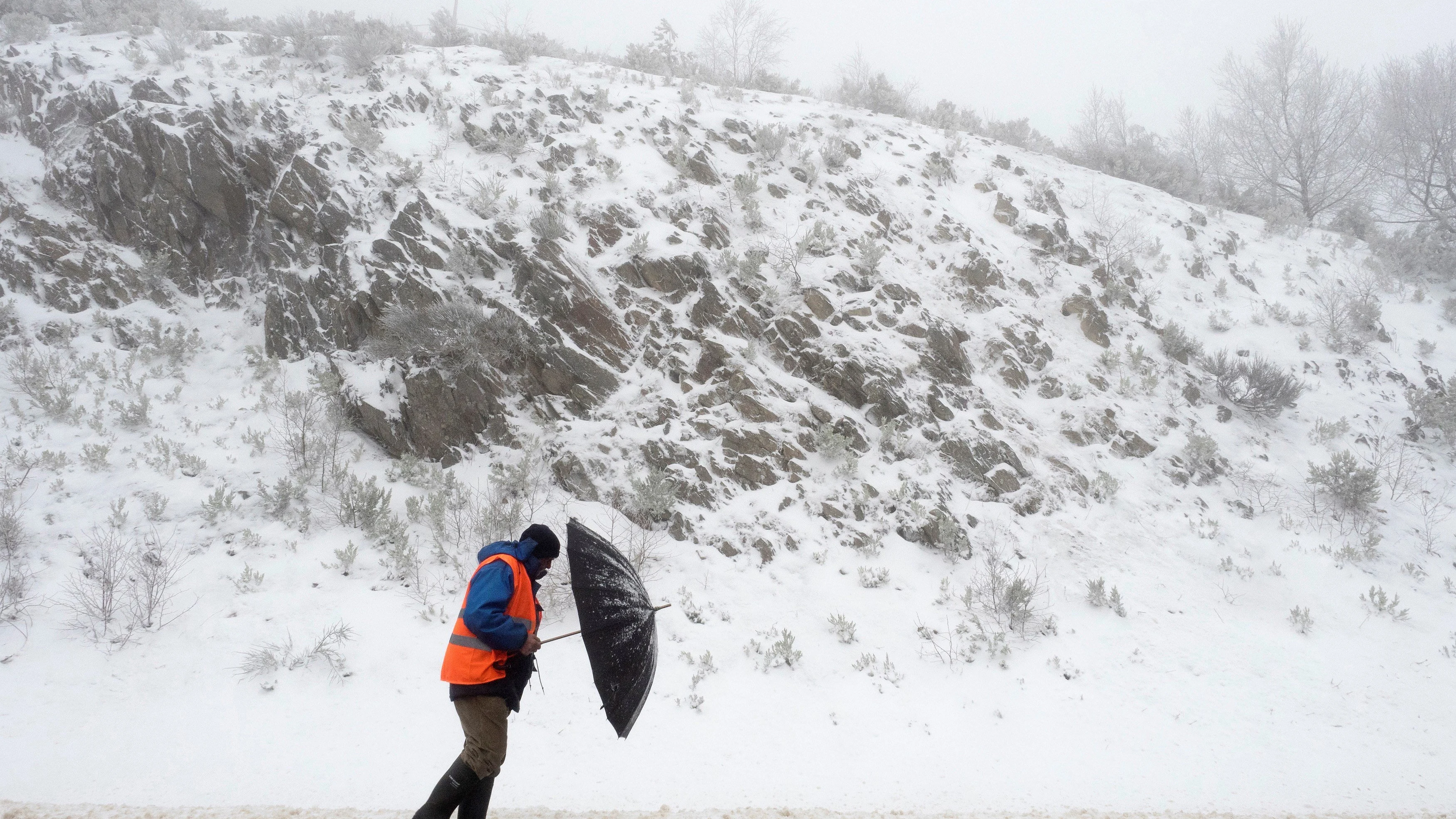 Temporal de nieve en España