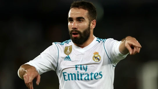 Carvajal, en un partido Carvajal, en un partido
