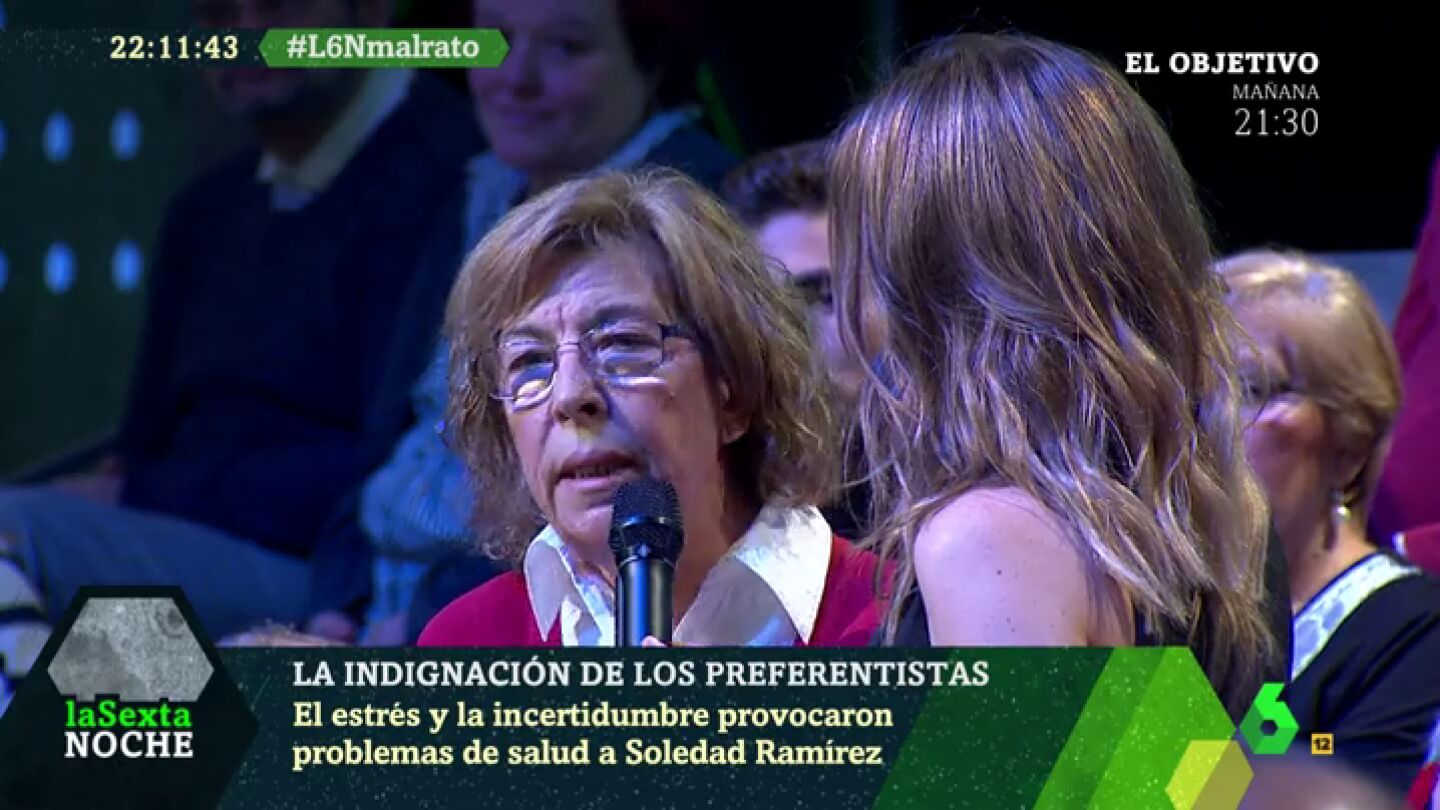 Soledad y su marido perdieron 70.000 euros con las preferentes