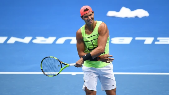 Rafa Nadal, en Australia Rafa Nadal, en Australia