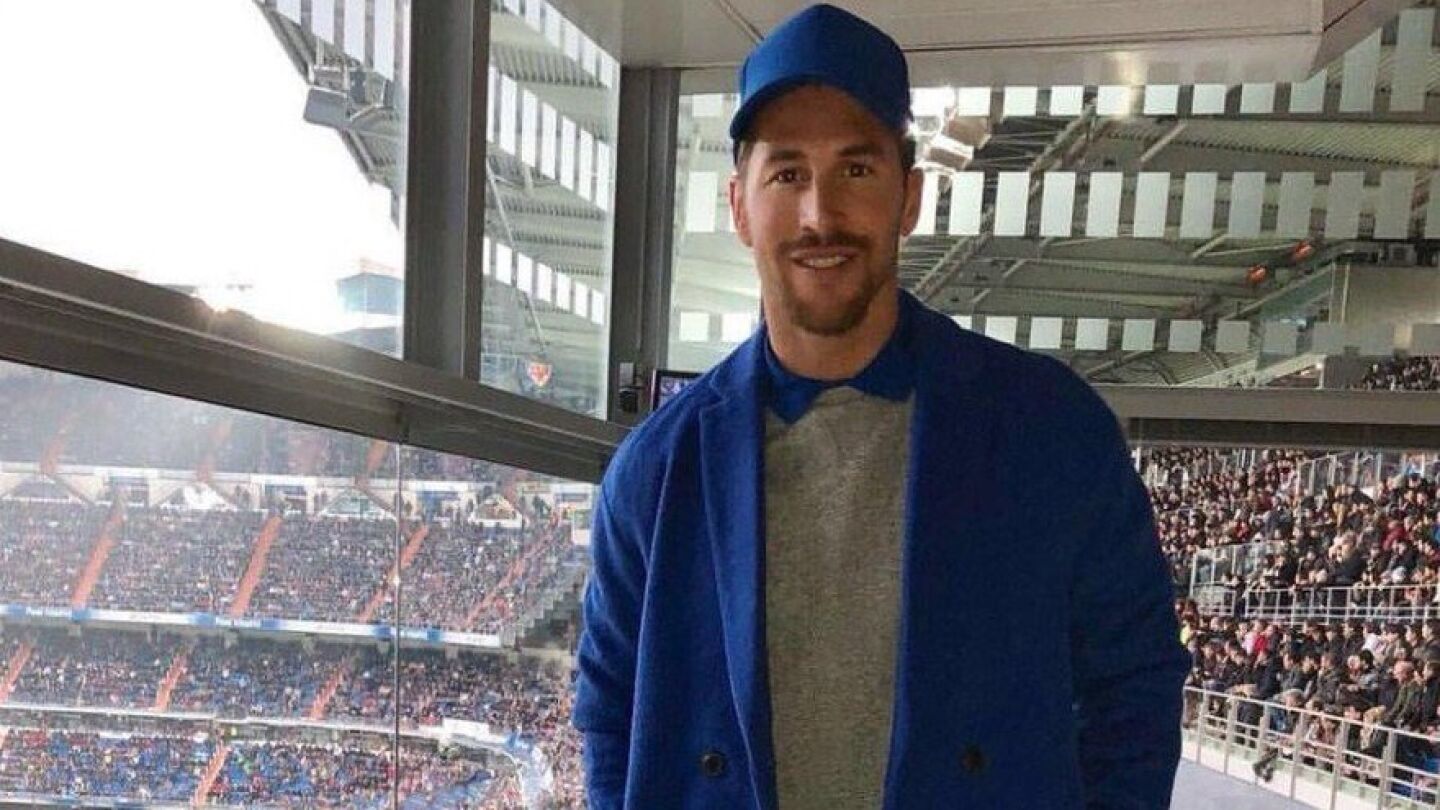 Sergio Ramos en el partido ante el Villareal