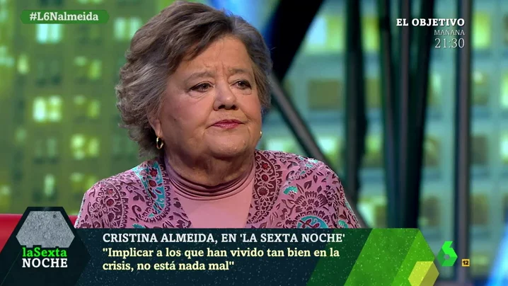 La abogada Cristina Almeida