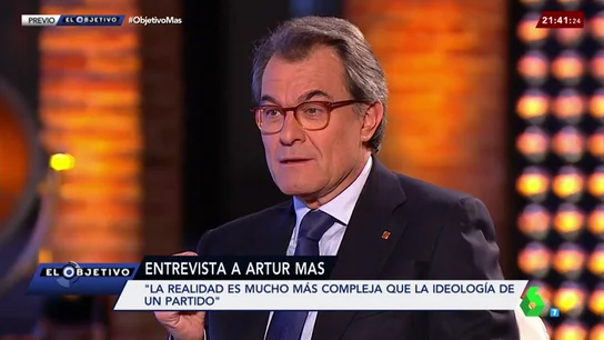 El expresident de la Generalitat, Artur Mas El expresident de la Generalitat, Artur Mas
