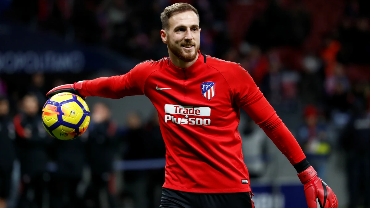 Oblak, con el Atlético