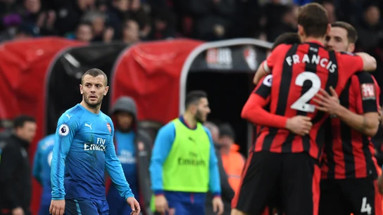 El Arsenal cae en Bournemouth El Arsenal cae en Bournemouth