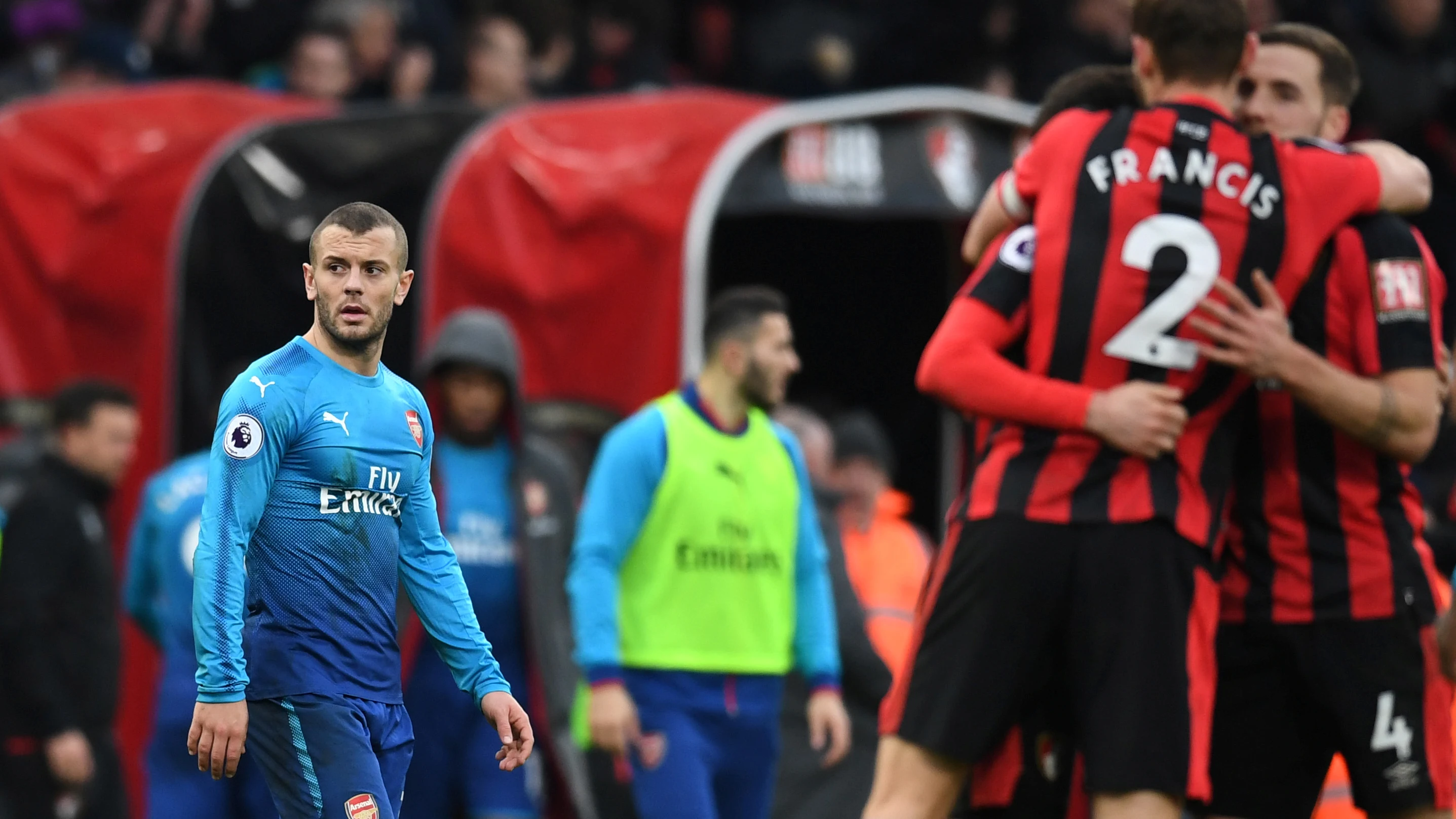 El Arsenal cae en Bournemouth