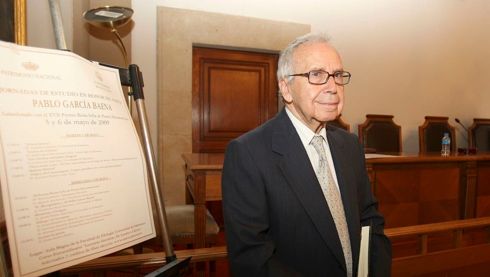 El poeta Pablo García Baena