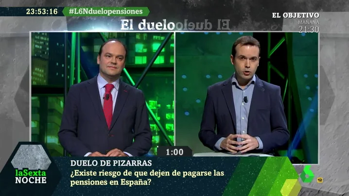 'Duelo de pizarras' sobre el futuro de las pensiones