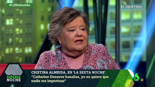 La abogada Cristina Almeida La abogada Cristina Almeida