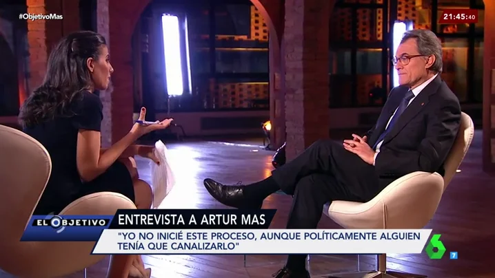 Artur Mas con Ana Pastor