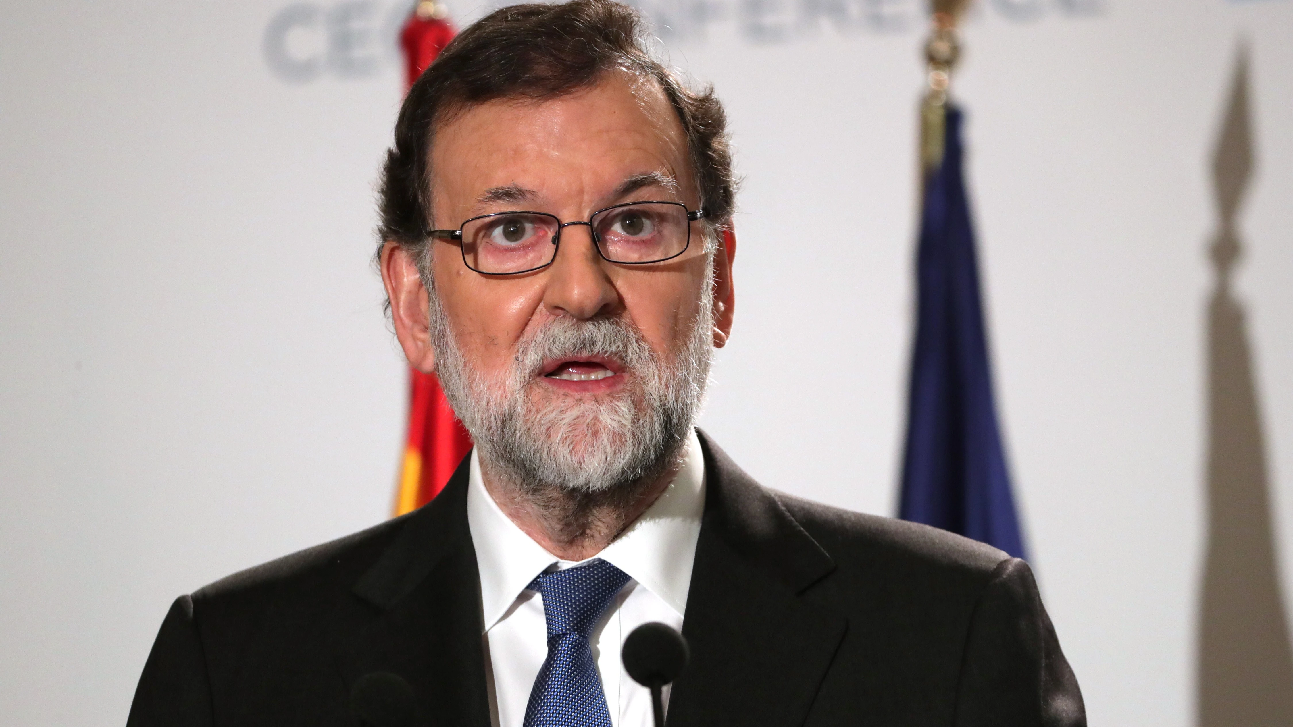 El presidente del Gobierno, Mariano Rajoy