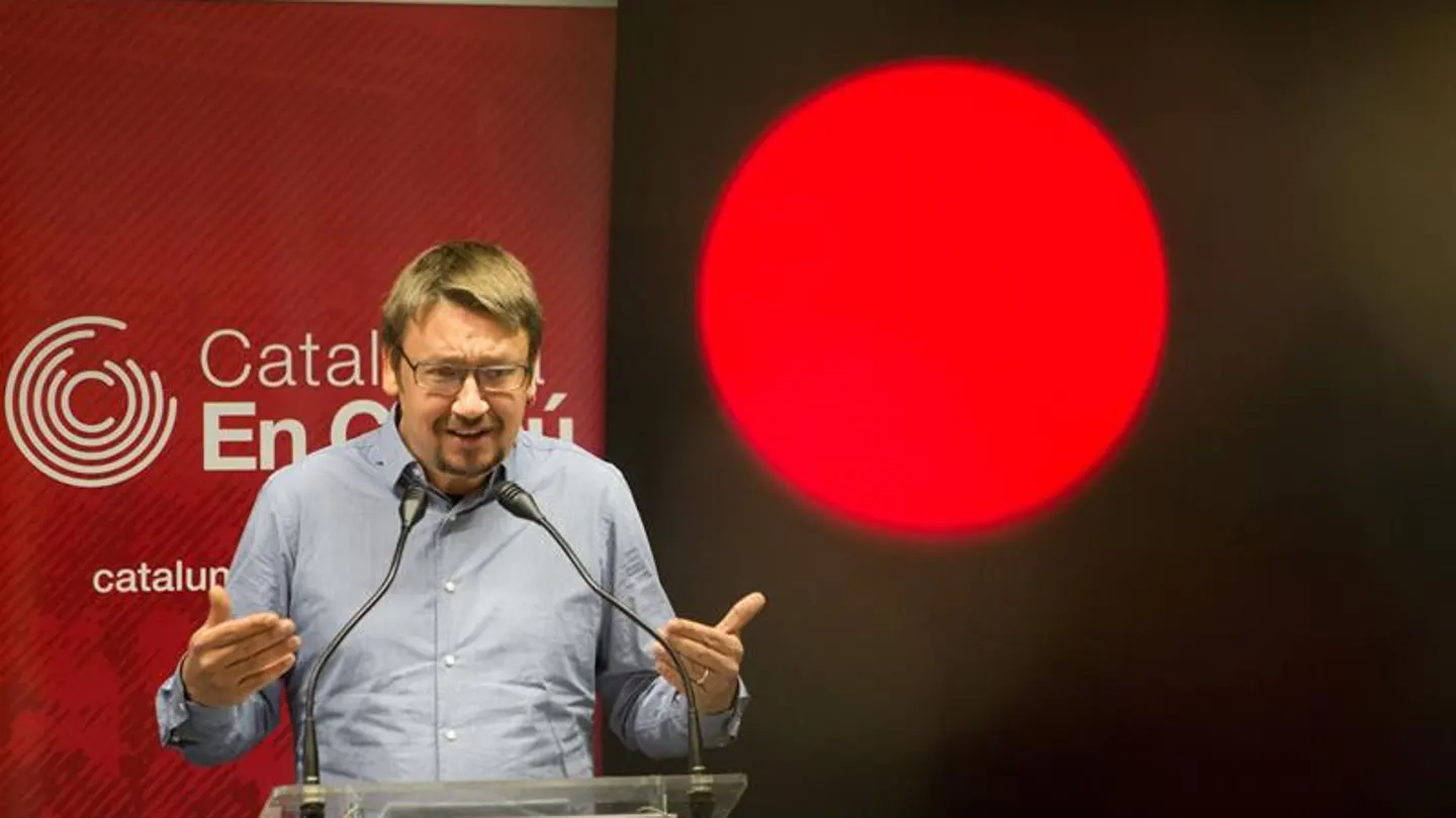 El líder de los 'Comunes', Xavier Domènech El líder de los 'Comunes', Xavier Domènech