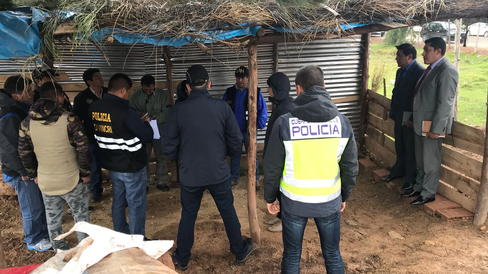 Agentes de la Policía Nacional en Perú