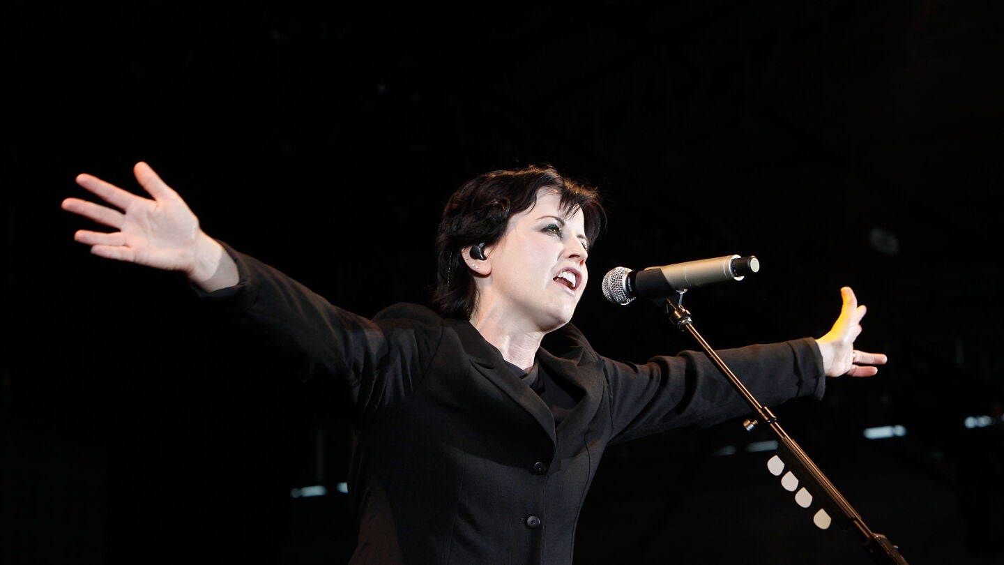 Dolores O'Riordan, en un concierto de The Cranberries