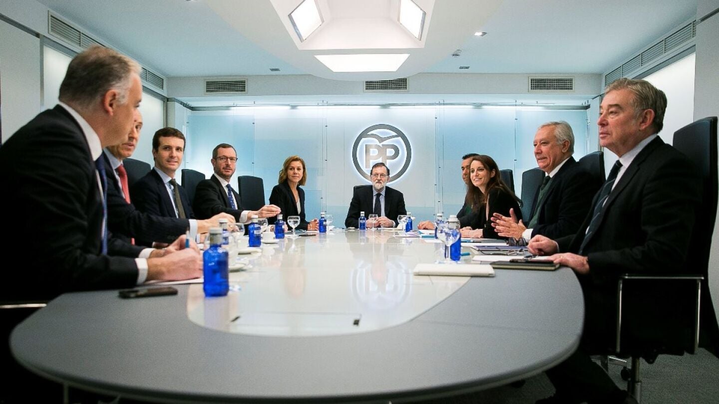 Imagen de archivo de la Junta Directiva del PP