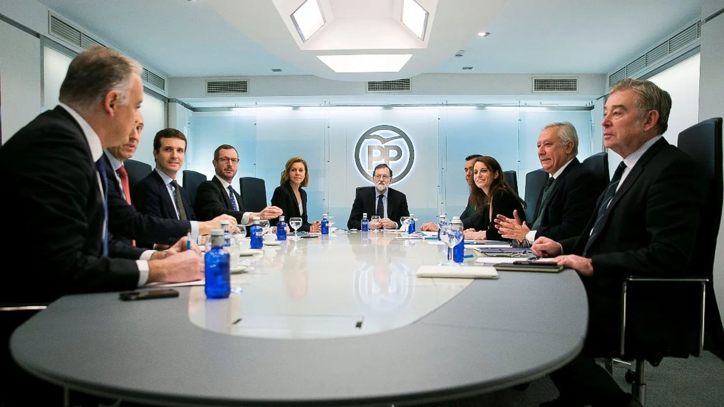 Imagen de archivo de la Junta Directiva del PP Imagen de archivo de la Junta Directiva del PP