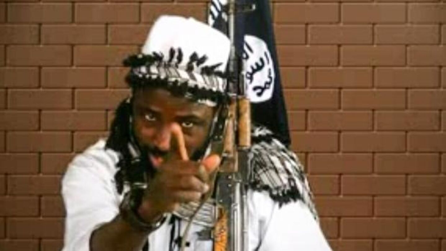 Fotograma del v&iacute;deo de Boko Haram