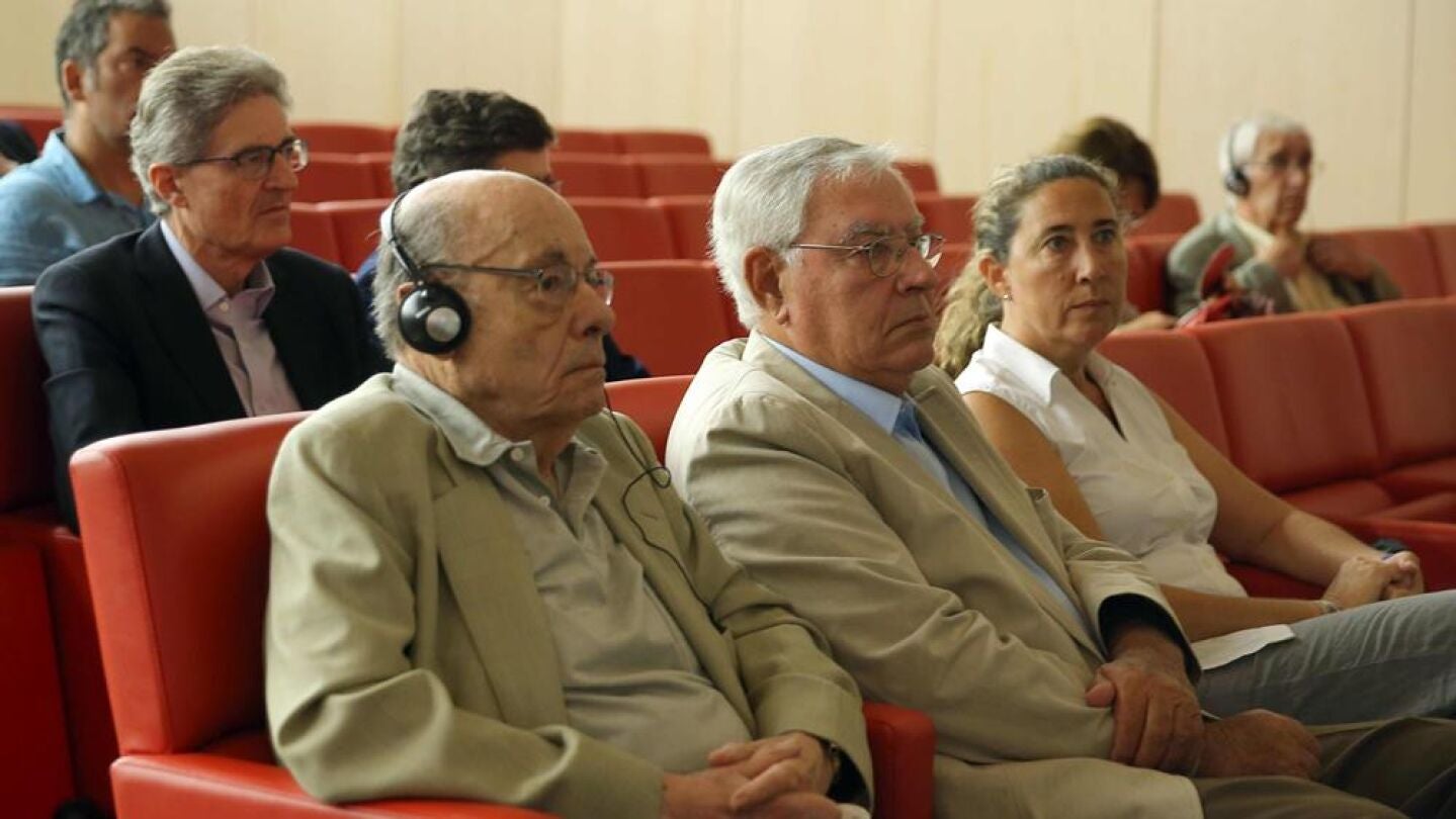 F&eacute;lix Millet junto a Jordi Montull y Gemma Montull 
