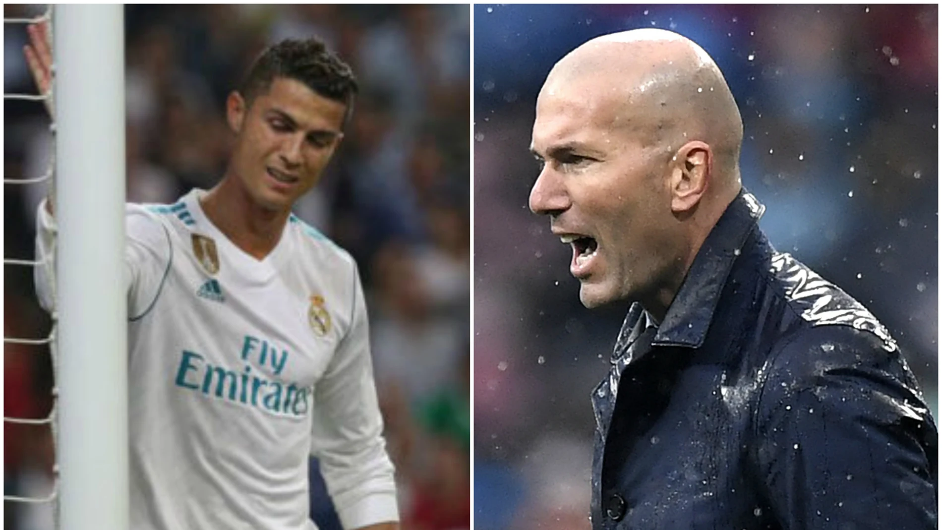 Cristiano y Zidane, señalados