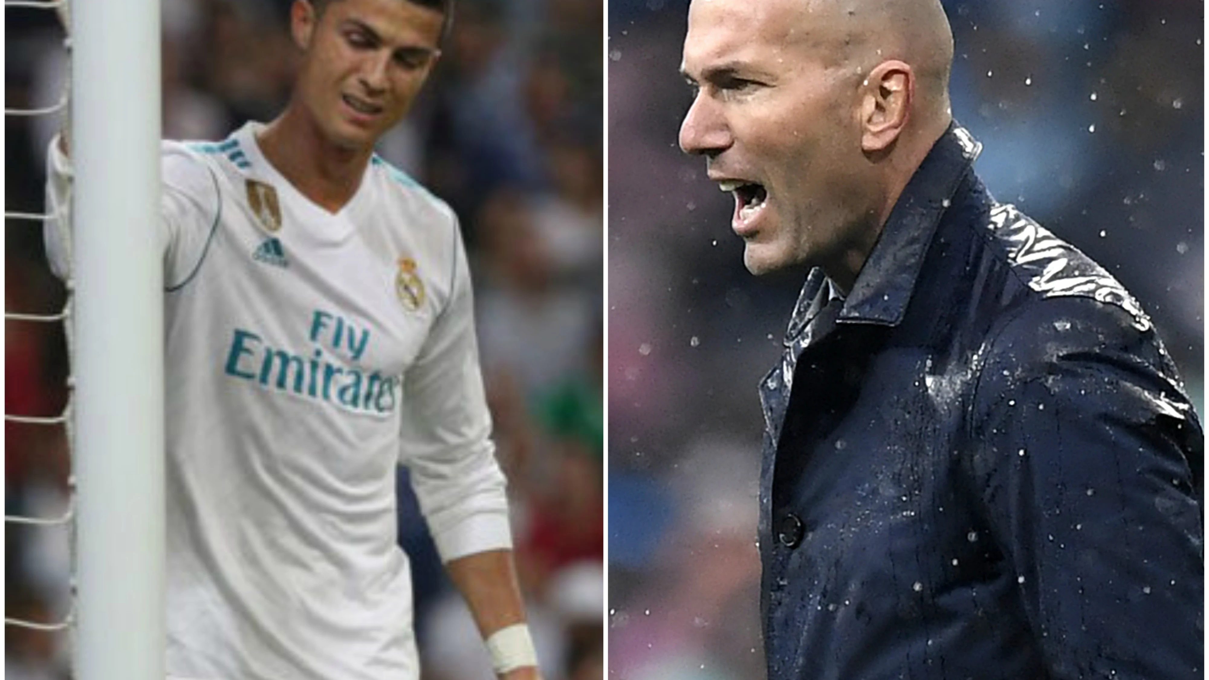 Cristiano y Zidane, señalados