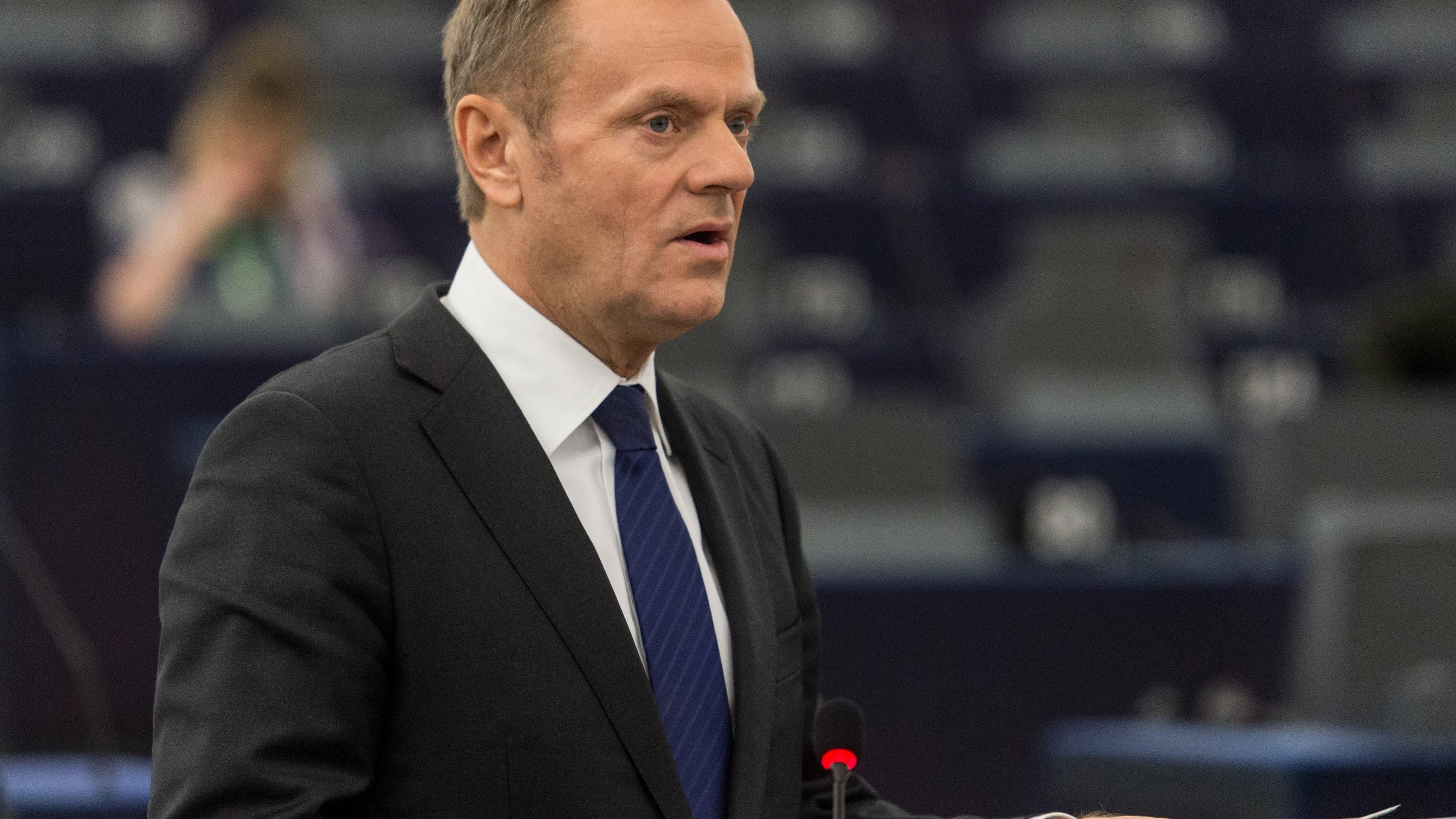 El presidente del Cosejo Europeo, Donald Tusk