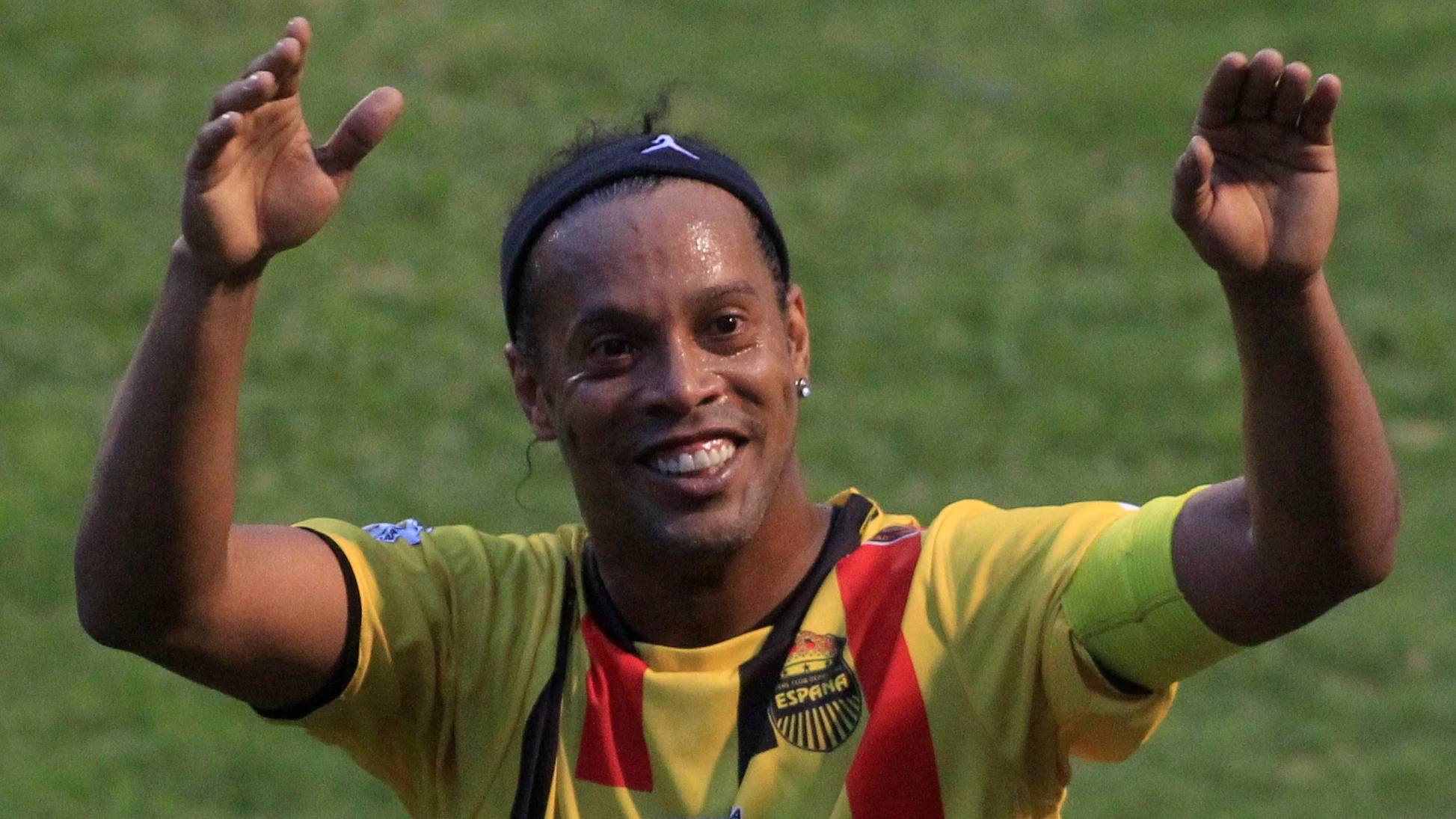 Ronaldinho, durante un partido