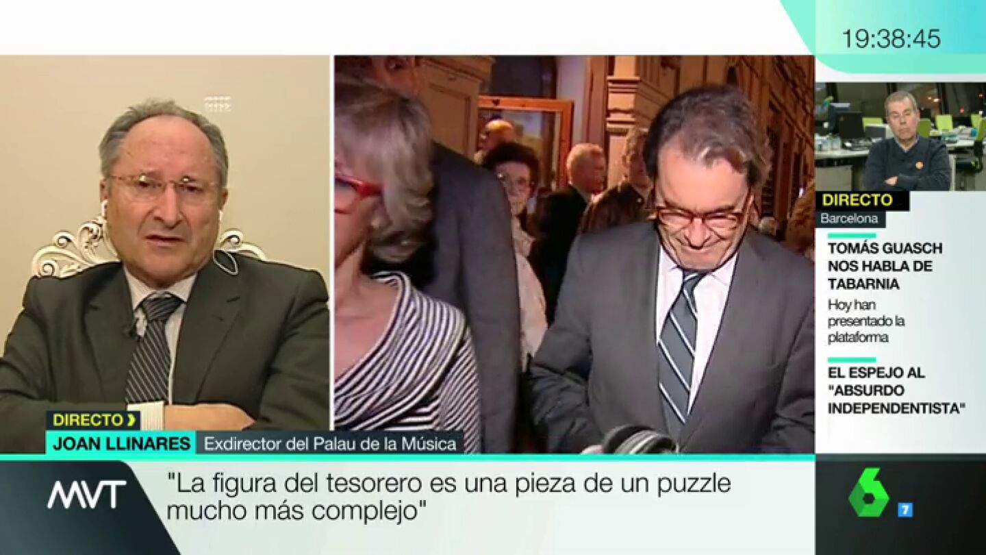 Joan Llinares, exdirector del Palau de la M&uacute;sica