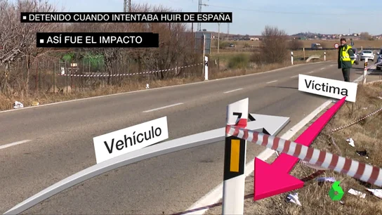 Un vecino que escuchó al autor del atropello en Fuente el Saz decir que había sido él y que huía de España posibilitó su detención Un vecino que escuchó al autor del atropello en Fuente el Saz decir que había sido él y que huía de España posibilitó su detención