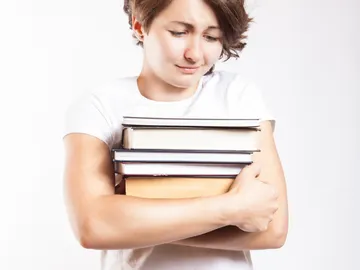Estudiante estresada Estudiante estresada