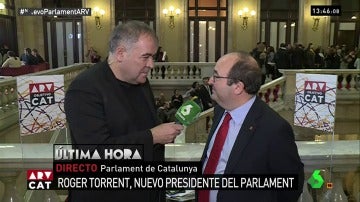 Miquel Iceta, en Al Rojo Vivo