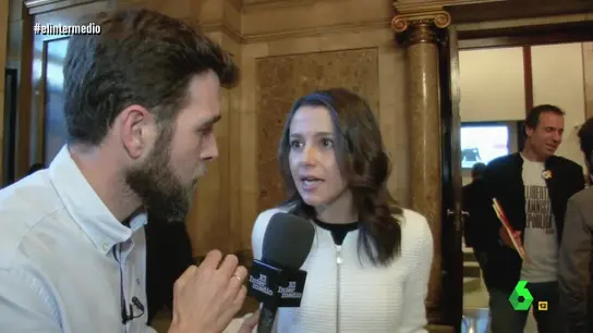 Gonzo con Inés Arrimadas Gonzo con Inés Arrimadas