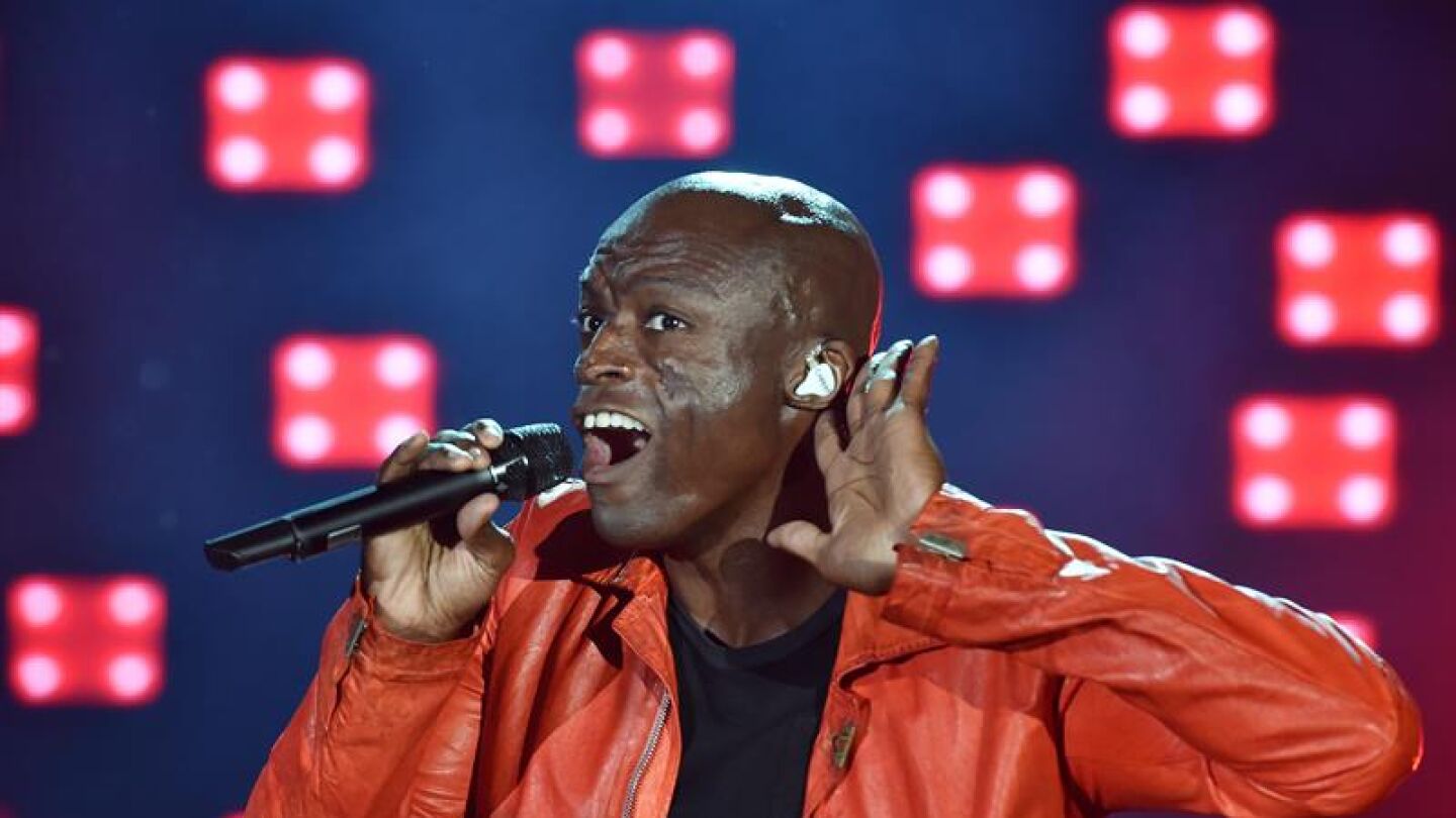 En la imagen, el cantante y compositor brit&aacute;nico Seal