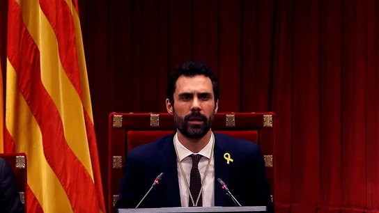 Roger Torrent, presidente del Parlament Roger Torrent, presidente del Parlament