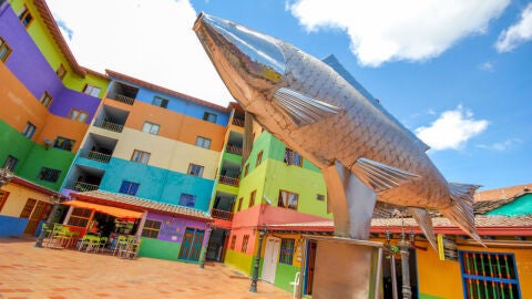 Uno de los pueblos más coloridos del mundo 