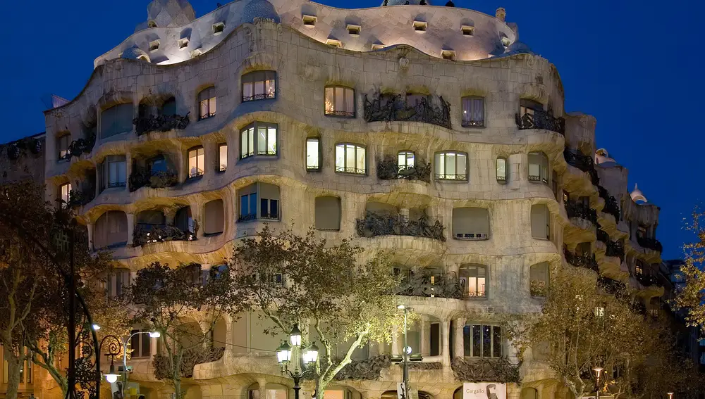 Casa Milá, Barcelona, España