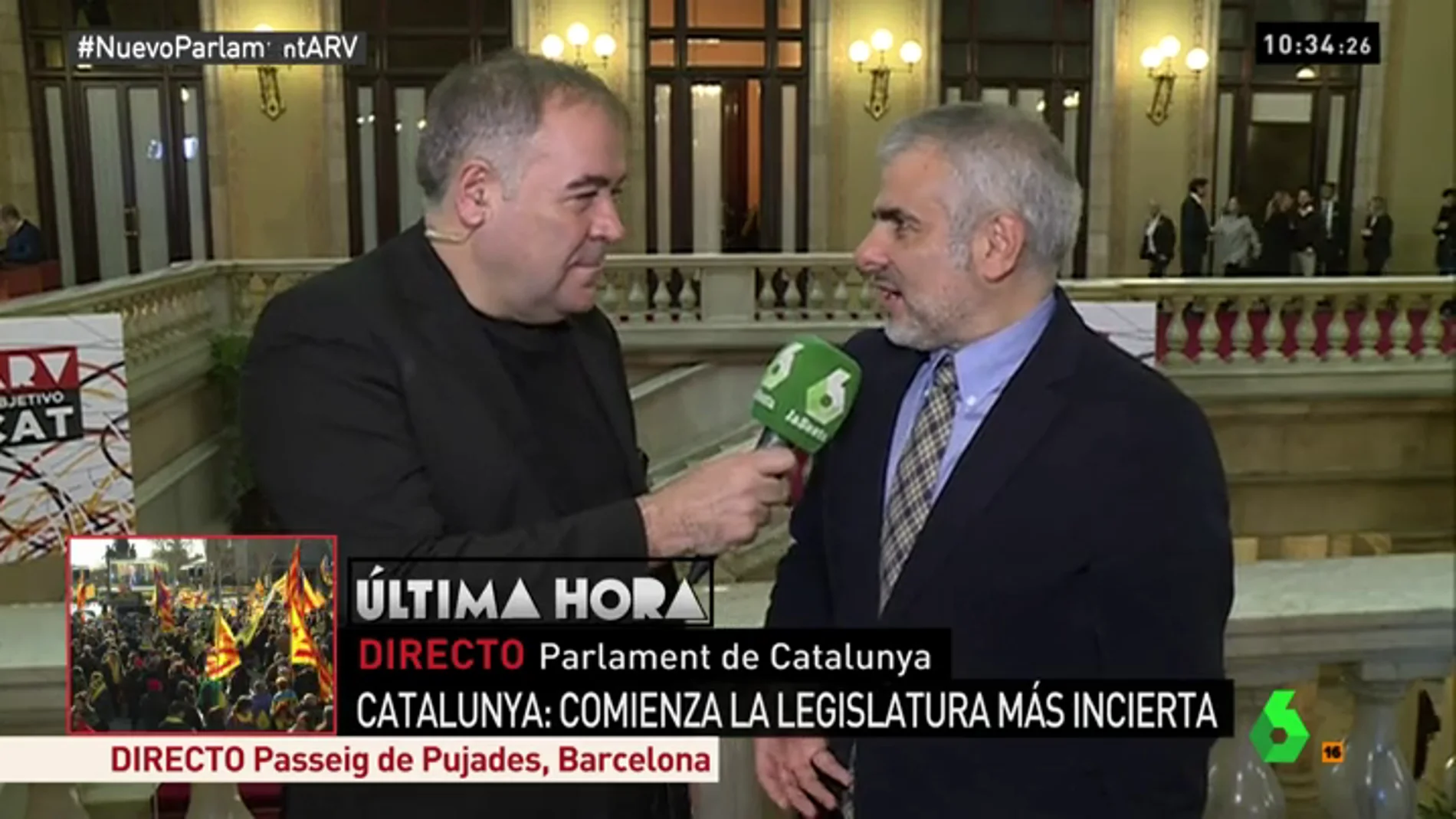Carlos Carrizosa responde a García Ferreras