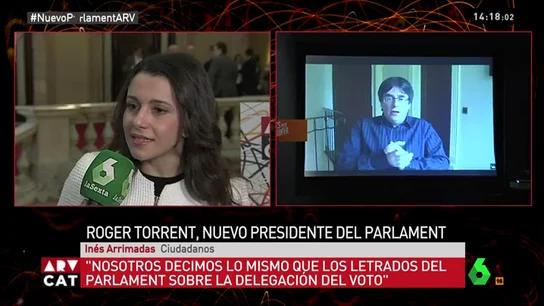 Inés Arrimadas, en Al Rojo Vivo Inés Arrimadas, en Al Rojo Vivo
