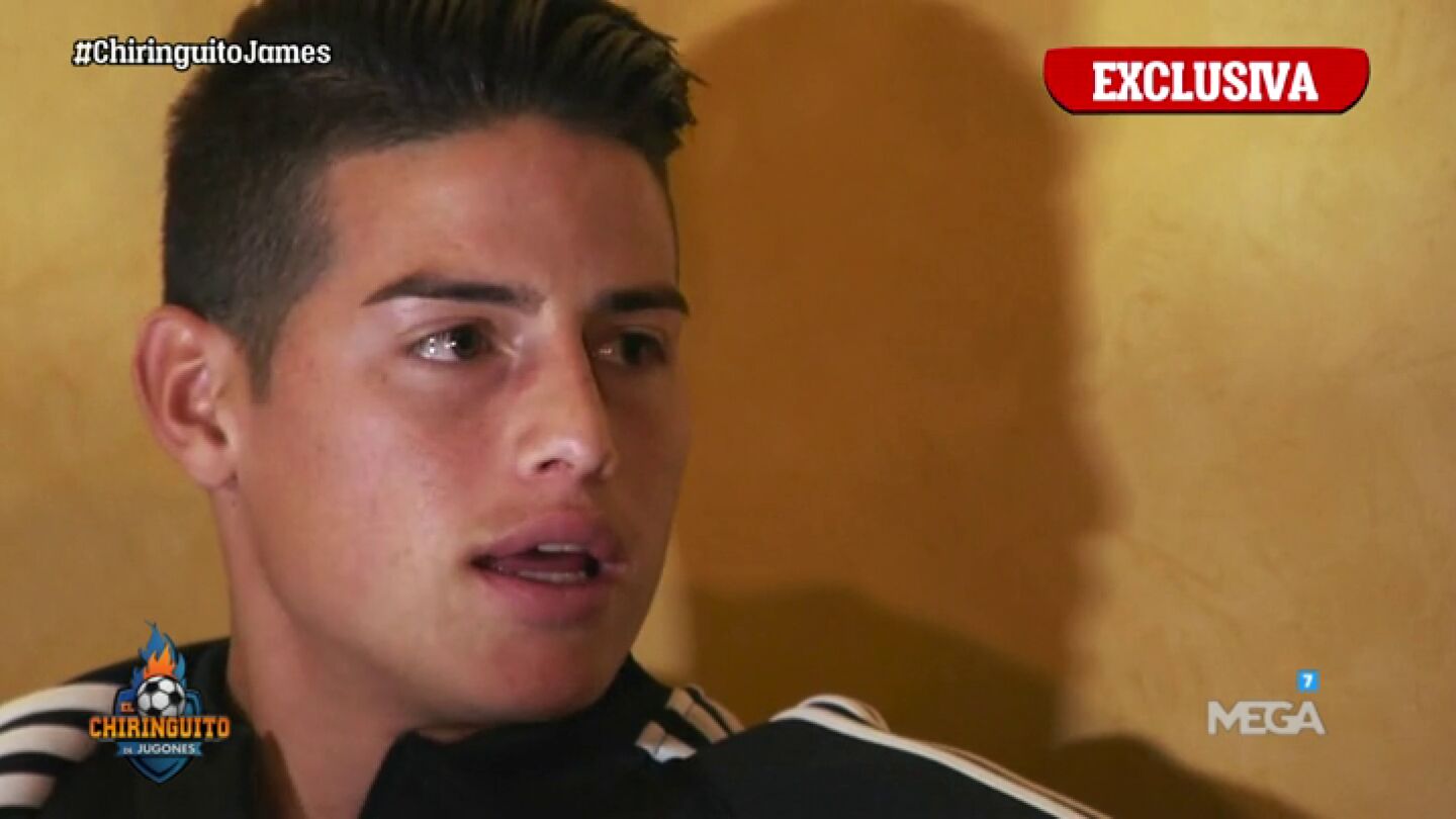 James Rodr&iacute;guez, en 'El Chiringuito': "No puedo aceptar que se dijese que entrenaba mal"