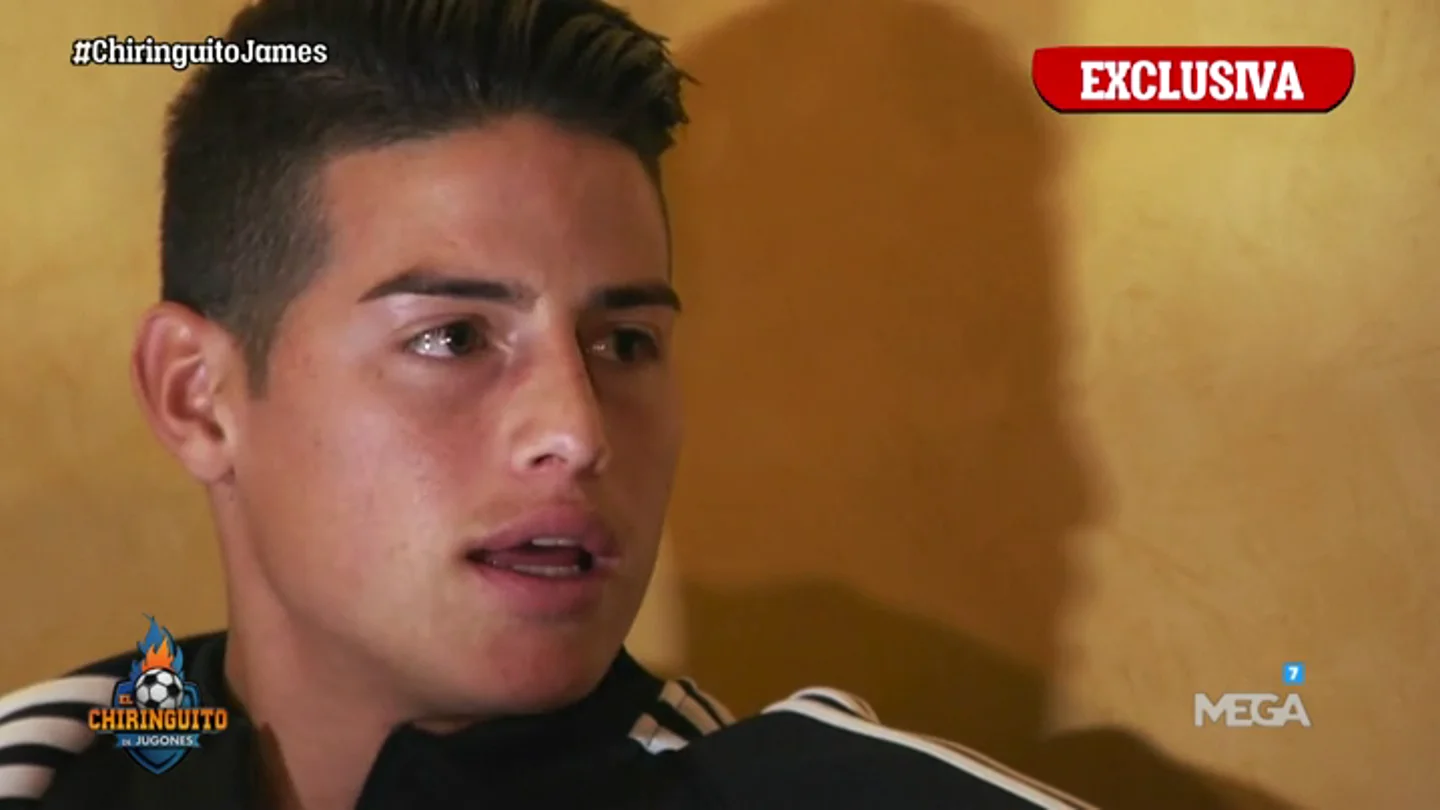 James Rodríguez, en 'El Chiringuito': "No puedo aceptar que se dijese que entrenaba mal" James Rodríguez, en 'El Chiringuito': "No puedo aceptar que se dijese que entrenaba mal"
