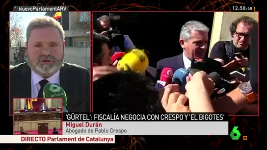 Miguel Durán, en Al Rojo Vivo Miguel Durán, en Al Rojo Vivo