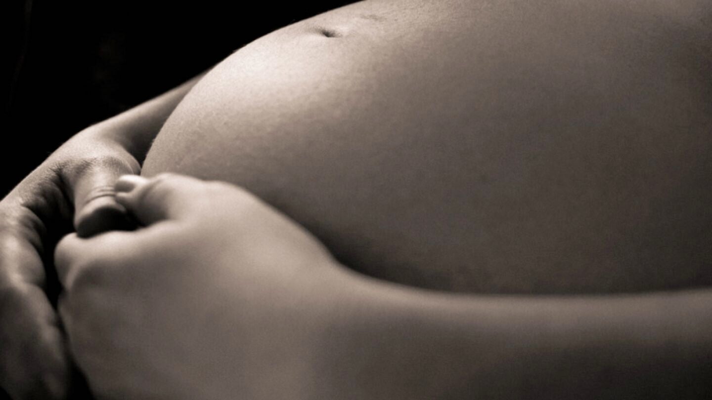 Imagen de una mujer embarazada
