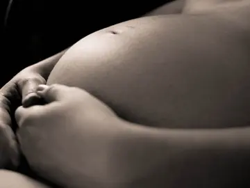 Imagen de una mujer embarazada Imagen de una mujer embarazada